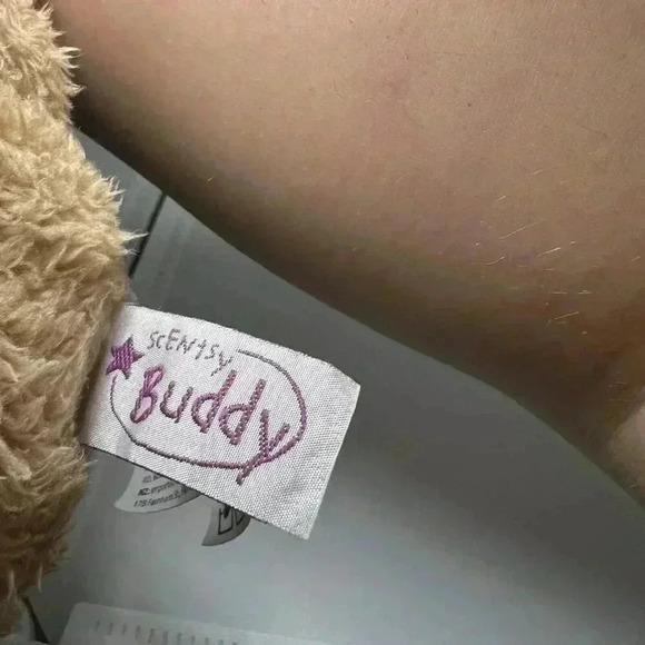 Scentsy Buddy Boulder The Bear - Plush Bear, Plaid with Vest - RETIRED! RARE - Picture 3 of 4